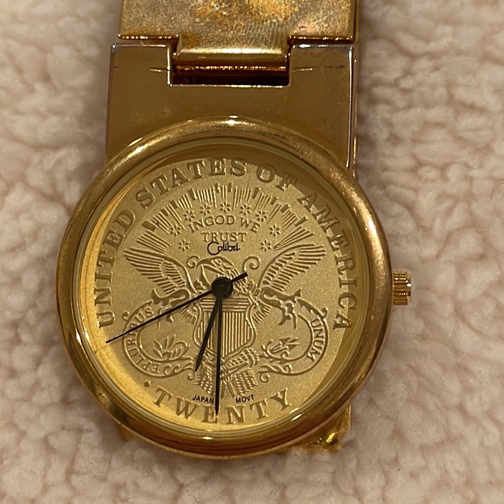 Colibri
Watch
Gold Tone * American Eagle Color Coin Money Clip